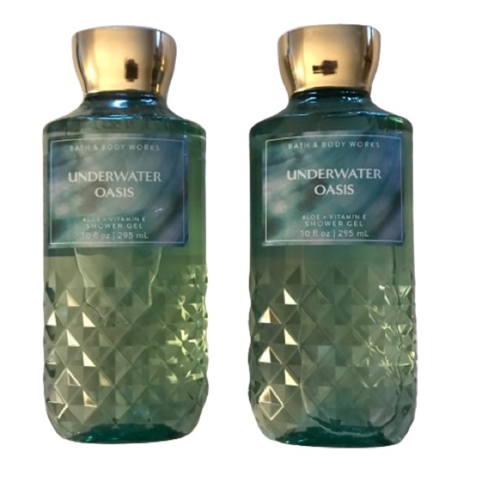 Bath & Body Works Set of 2 Underwater Oasis Shower Gels. NWT.
